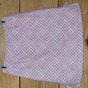Lilly Pulitzer* Mini Skirt* Lined *Pink/Green* Sz 4